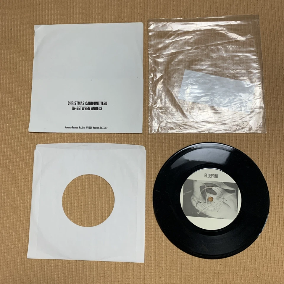 Jimmy Eat World Blueprint Split 7” Vinyl,  1996 Abridged Records, NM Vinyl Foto 2 de 4