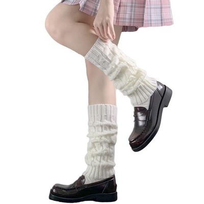 Leg Warmers for Women Knitted Ribbed Stirrup Leg Warmers for women Winter Ext...