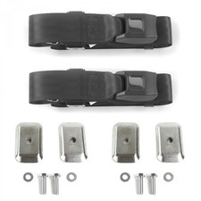Amc 1958 - 1988 Standard 2pt Ch Belt Kit Wbrackets-2 Belts Amc 1958 - 1988 Standard 2pt Ch Belt Kit Wbrackets-2 Belts