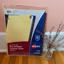 Avery Dennison Ave-11328 Monthly Tab Divider ...