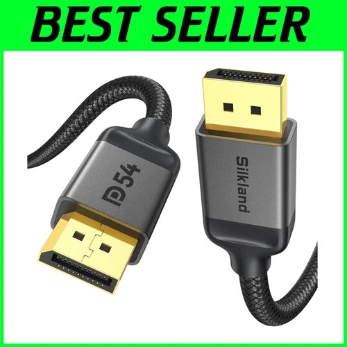 Ergonomic Design 15FT DisplayPort Cable - Anti-Interference