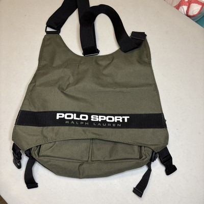 #ad Polo Sport Ralph Lauren Cross Body Messenger Bag Green