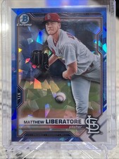 2021 Bowman Sapphire Edition - Chrome Prospects Matthew Liberatore #BCP-29 (RC)