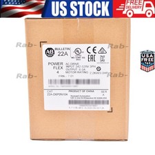 New Allen Bradley 22A-D6P0N104 Powerflex 4 AC Drive 3HP Factory Sealed Surplus