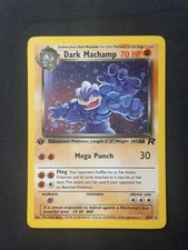 Pokemon 2000 Team Rocket Dark Machamp Holo 1st Edition #10/82 LP on eBay