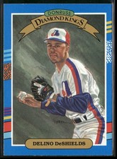 Delino DeShields 1991 Donruss Baseball #11 Diamond Kings