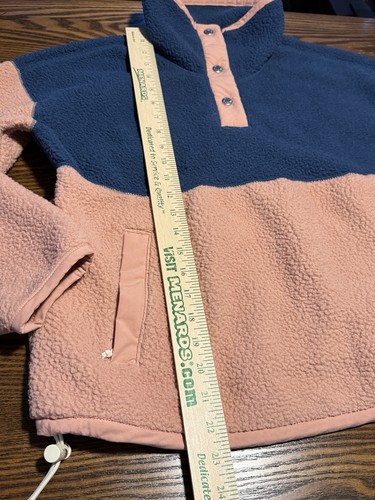THE NORTH FACE Chaqueta Mujer S 1/4 Pullover a Presión Cragmont Polar Rosa Azul Acogedora - Imagen 9 de 24