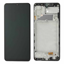For Samsung Galaxy A22 4G SM-A225 LCD Display Touch Screen Replacement Frame