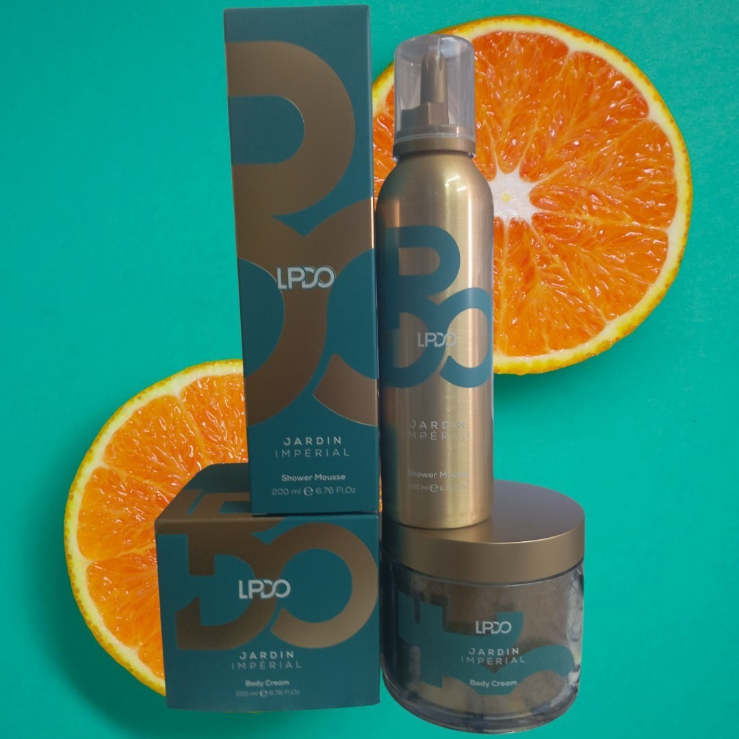 LPDO Jardin Impérial Shower Mousse 200ml + Body Cream 200ml BUNDLE ORIGINALE