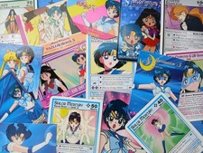 Mercury Bundle - 15 Card Sailor Moon Mixed Lot - CCG, Amada, Cardzillion, Prism