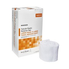McKesson Elastic Net Retainer Dressing 34" x 25 Yd Size 8 1 per Box