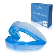 ZQuiet, Anti-Snoring Mouthpiece, Comfort Size 2, Single Refill, Blue Made in ...