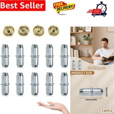 Shelf Pins Shelf Support Pegs, 10 Pcs Shelf Supports Pins 5mm Studs Push in S...