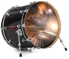 Vinyl Decal Skin for 20" Bass Kick Drum Head Lost