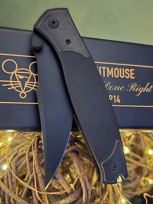  NEW VANAX! GIANTMOUSE GMP14 ANNUAL 2025 RUN, VANAX, HOLLOW GRIND PVD Ti +BRASS