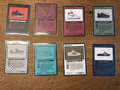 8 Karten Soleyama Sole Yama Sneaker Nike, Adidas, Vans