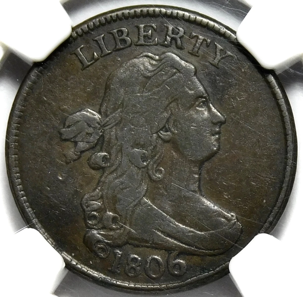 1806 Year Draped Bust Half Cents (1800-1808) for sale | eBay