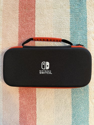#ad Official Nintendo Switch Console Carrying Case Black Red Open Box Unused $9.99