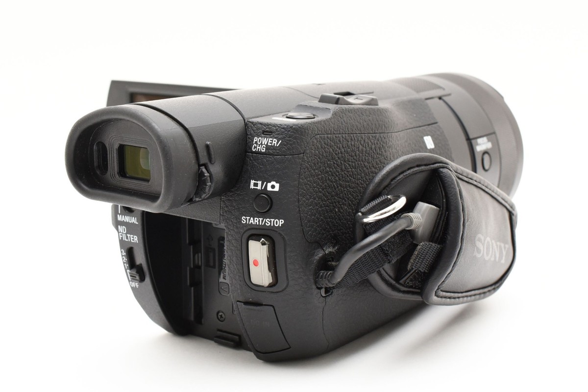 Sony FDR-AX100 4K Camcorder - Black for sale online | eBay