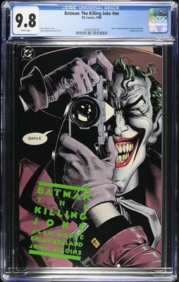 Batman The Killing Joke #1 CGC 9.8 NM/MT White Pages 1st Print Batgirl Shot 1988