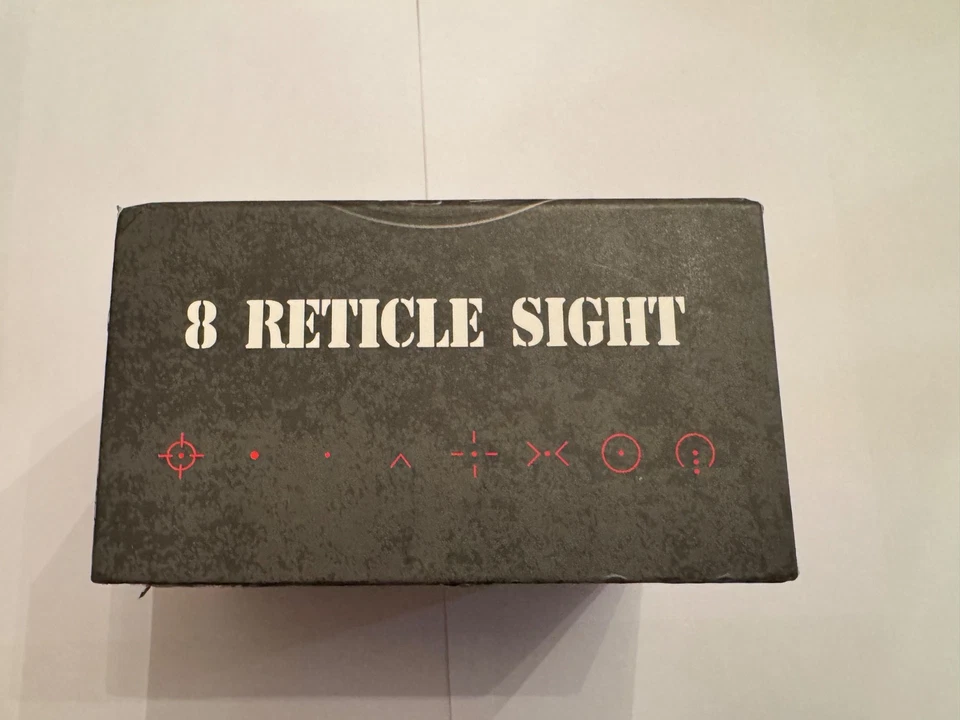 Tarjeta óptica vectorial 04si 8 recital rojo/verde punto mira telescópica Foto 3 de 4