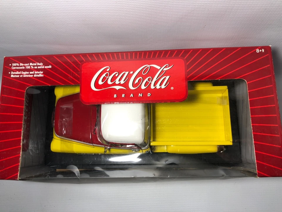 Johnny Lightning 1955 Chevy Stepside Pickup Truck Coca-Cola - 1:18 - Image 3 of 4