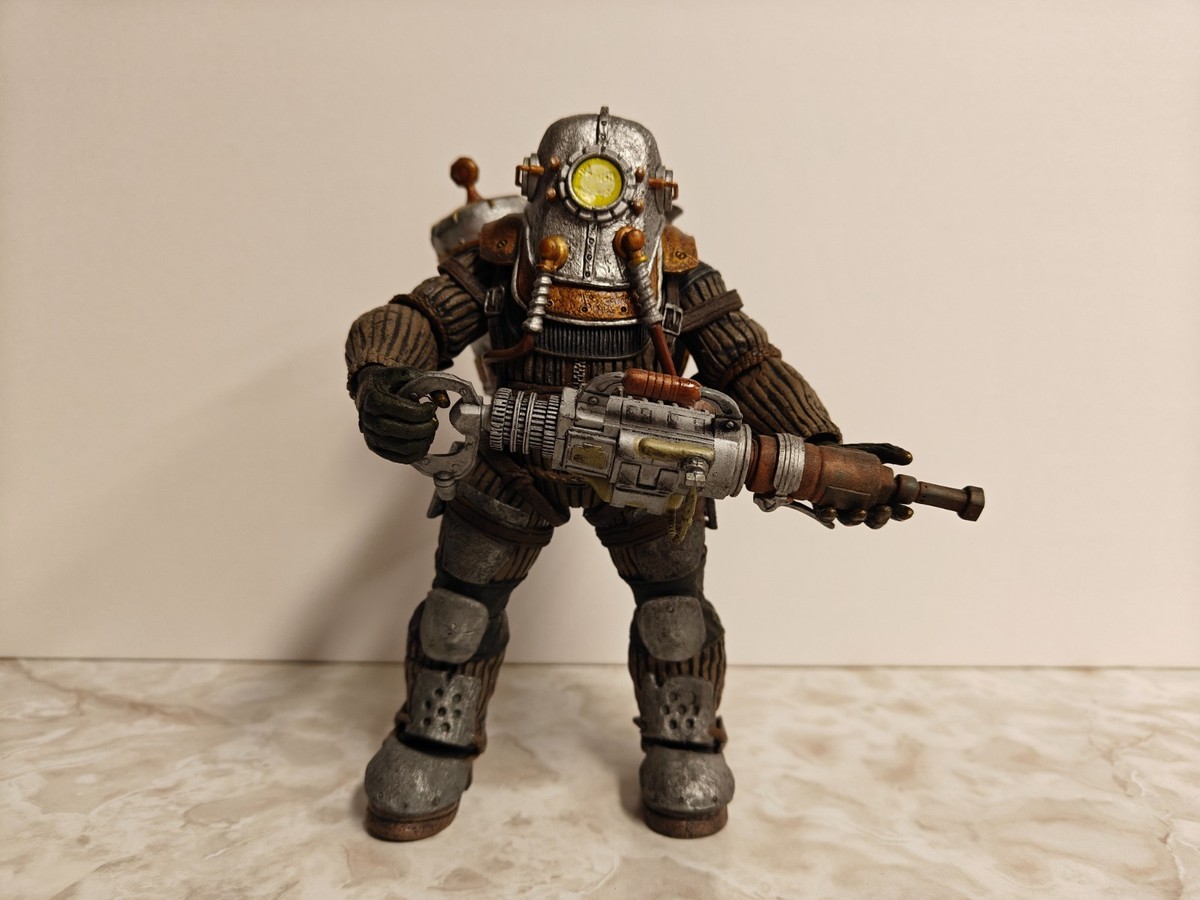 BioShock 2 Big Daddy Rosie Action Figure with Rivet Gun | eBay