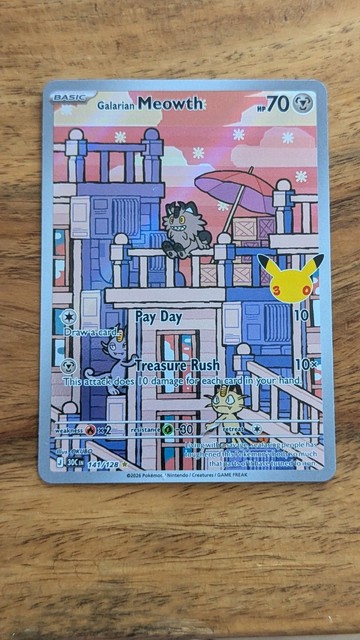 Galarian Meowth (30th Celebration)