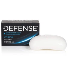DEFENSE Original Soap Bar W/ Tea Tree Oil Natural Herbal Eucalyptus 4.2 oz