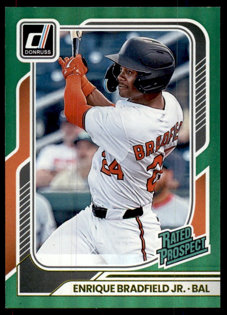 2026 Donruss #147 Enrique Bradfield Jr. #/199 Green