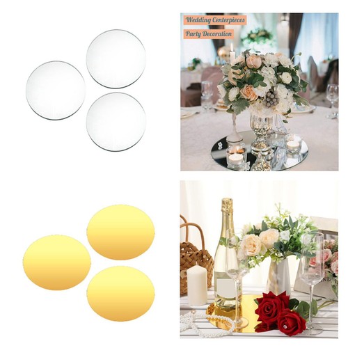 3x Round Mirrors for