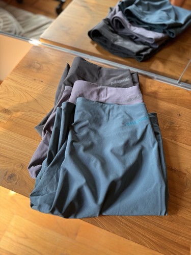 Pantaloncini bici Patagonia W's Dirt Roamer taglia 10 (confezione da 3) nuovi senza etichette spedizione gratuita