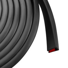 Edge Trim, 3/16" 5mm Rubber Edge Trim, Flexible Self Adhesive U Channel Edge