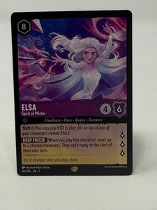 Elsa Lorcana Card | eBay