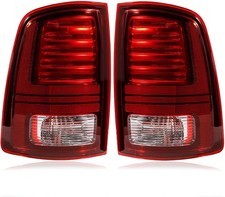 LED Tail Lights Assembly Compatible with 2013-2018 Dodge Ram 1500 2500 3500 Spor