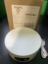 YVV Turner Cup Rotating Display Stand for Epoxy Glitter Tumbler, 360 Degree Auto