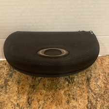 Oakley Hard Shell Case ONLY Eyeglasses Sunglasses Clamshell Zip Up Black Insert