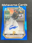 2026 Bowman Chrome Prospect 1st Edward Florentino Auto Blue Refractor 90/150