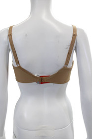 Lise Charmel Womens Charm Accent Basic Underwired Bra Solid Beige Size 36E