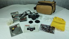 Pentax ME Super 35mm SLR Film Camera  SMC Pentax-M 50mm f/2 Lens Complete kit
