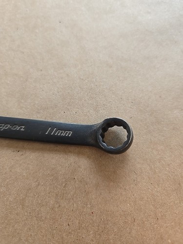 Snap On 11MM 12PT Short Industrial Finish Short Combination Wrench OEXM11B - Bild 6 von 8