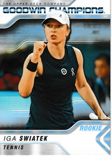 2023 UPPER DECK GOODWIN CHAMPIONS /  IGA SWIATEK ROOKIE CARD