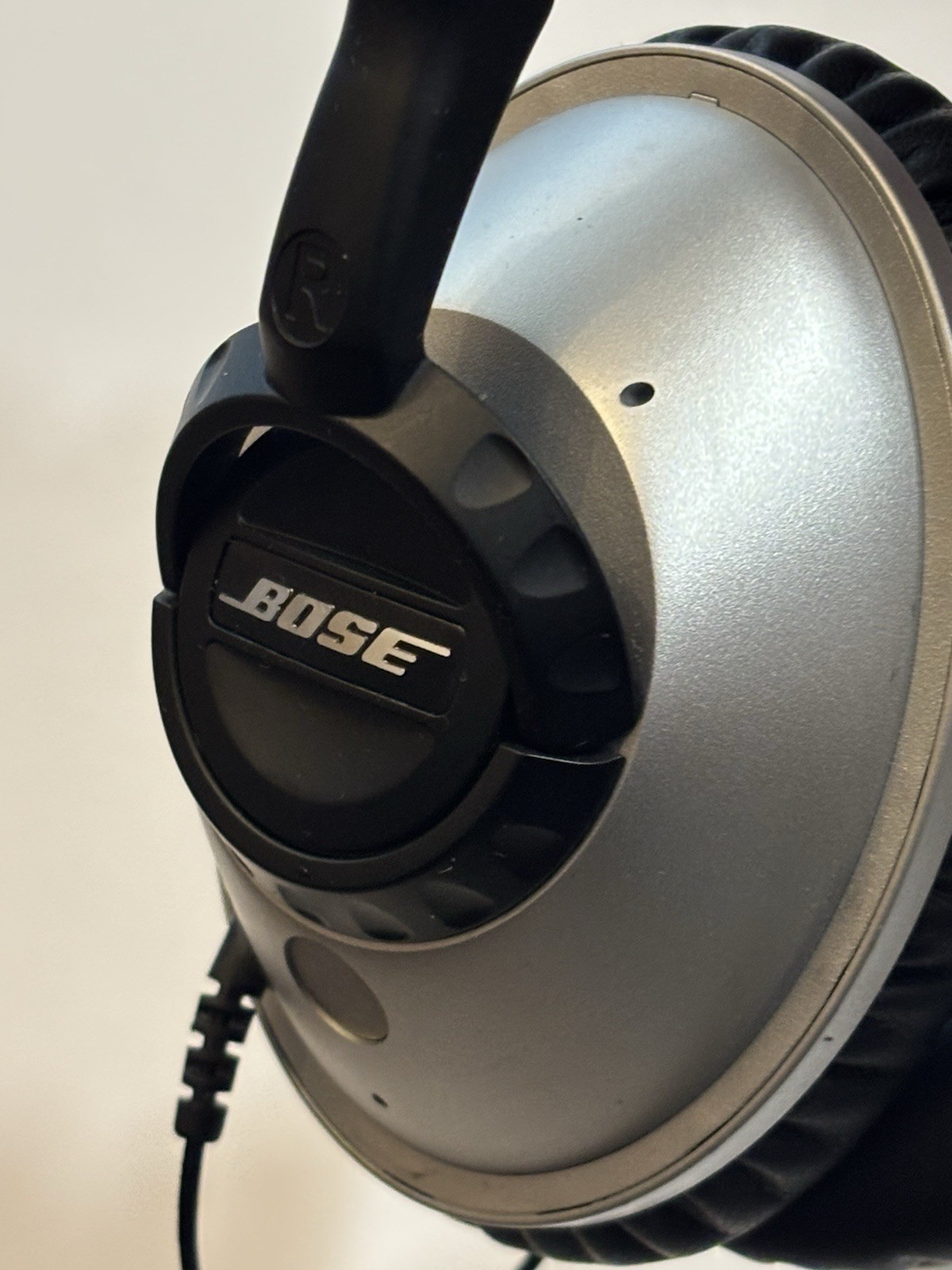 Audífonos Bose TP-1A TriPort de diadema, Plata/Negro, New Old Stock, imagen 2