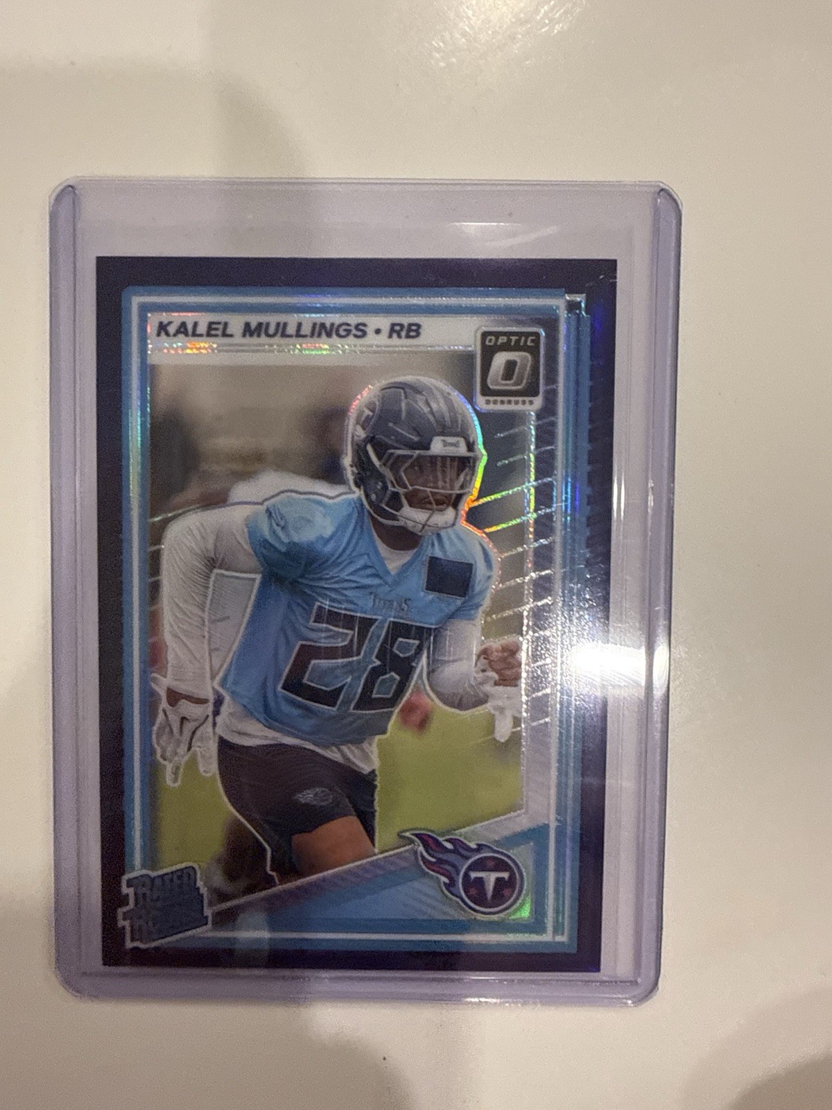Kalel Mullings Panini Donruss Optic #262 Purple