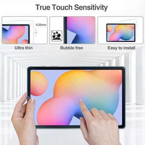 Tempered Glass Screen Protector for Samsung Galaxy Tab S6 lite 10.4 2024-2022-20 - 第 6/7 張圖片