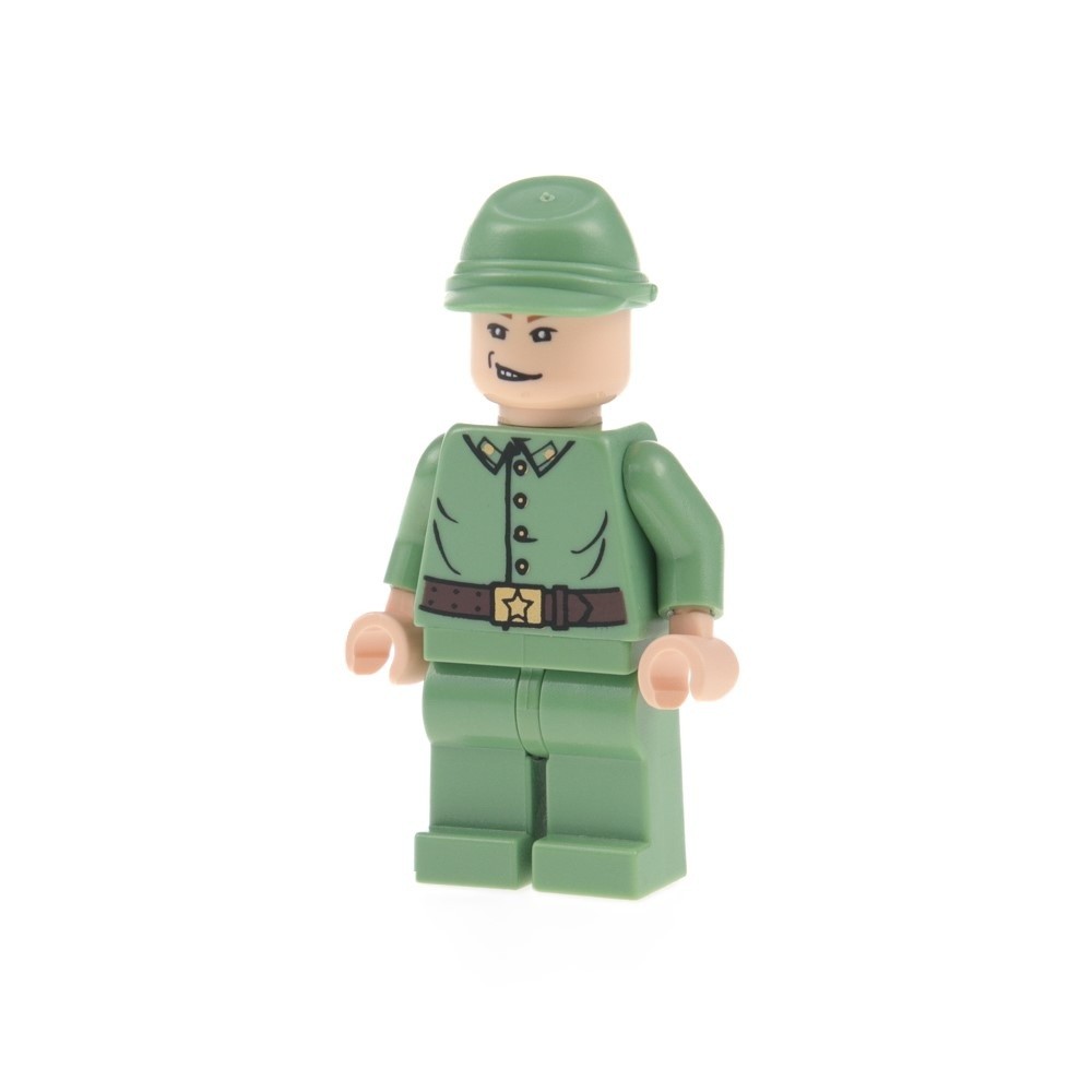 1X Lego Minifigure Indiana Jones Russian Guard 1 Green Hat 7626 7627 IAJ013