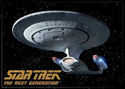 Star Trek: The Next Generation NCC-1701-D Enterprise In Space