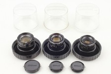  Exc 5 Nikon EL Nikkor Enlarging Lenses 50mm f/2.8 50mm f/4 75mm f/4 From JAPAN