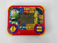 Tiger Electronics Toy Story Handheld LCD Game Buzz Woody Red Disney image