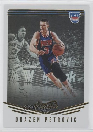 Drazen Petrovic #63 2016 Panini Studio card